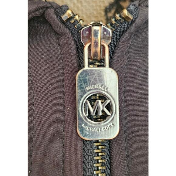 Michael Kors Coat Jacket Zipper Pockets Hooded Insulated Women Sz M - Picture 5 of 10